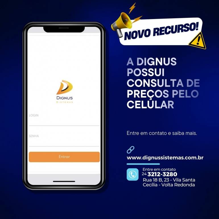 Consulta de Preços via celular.